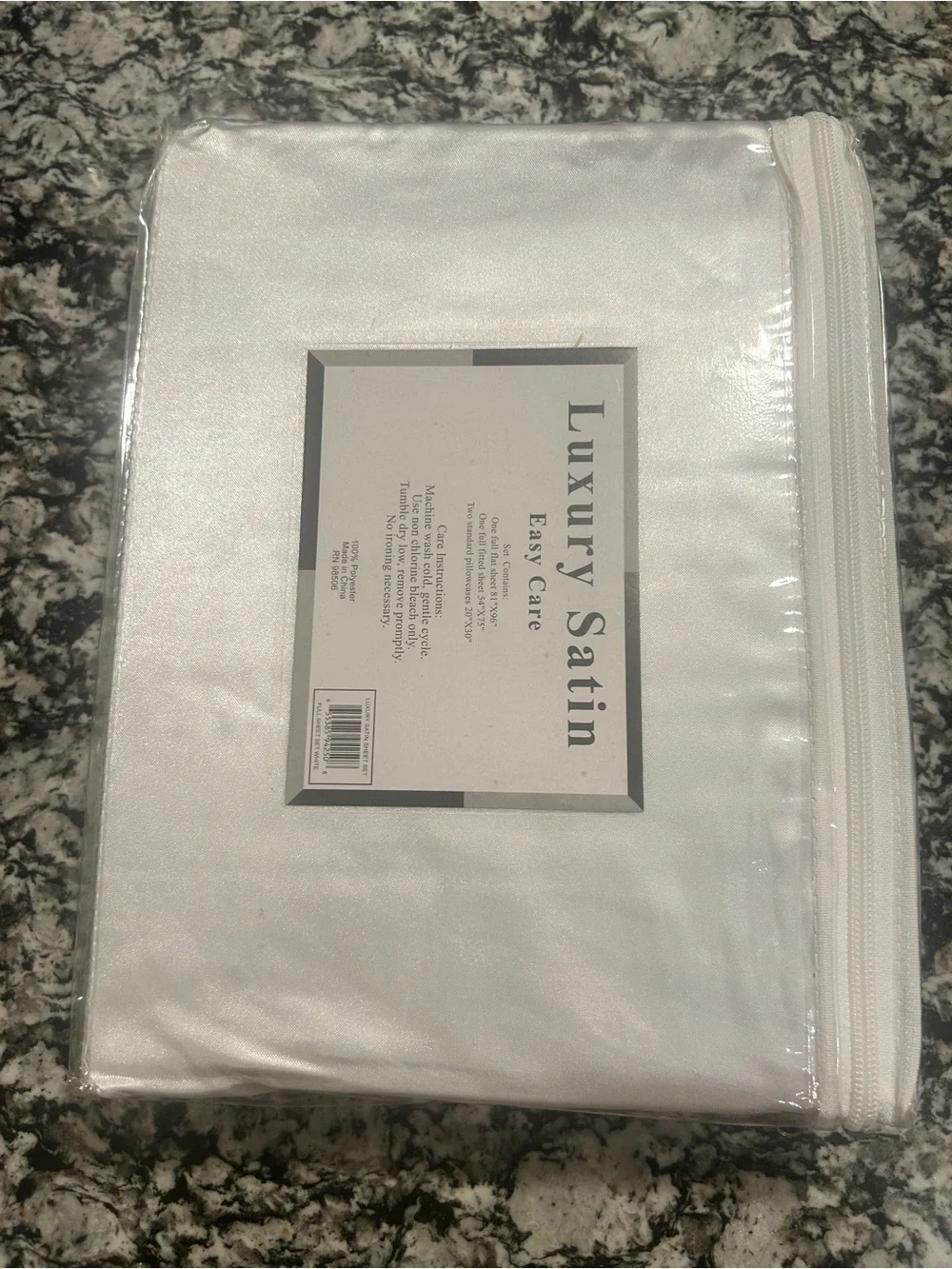 New Full Sheet Set - White